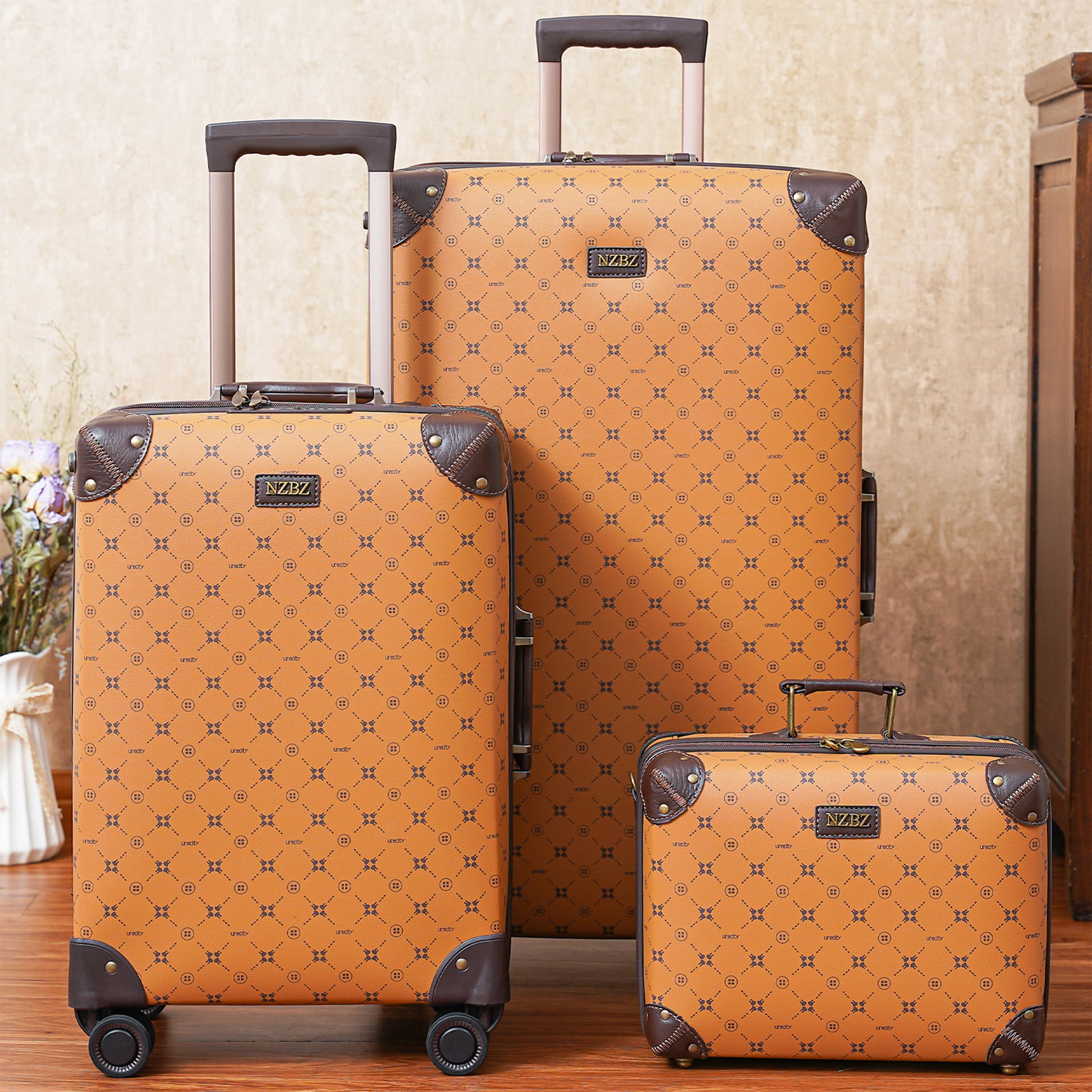 Shop Retro Bag Luggage Set Suitcase Women Men – Luggage Factory